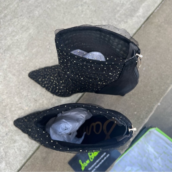 Sam Edelman Farren Ruched Pointed Toe Booties 10 - Picture 13 of 16